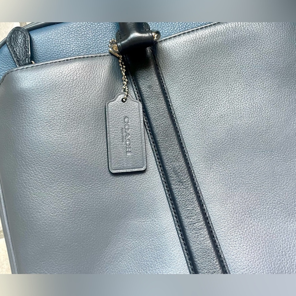 SOLD. Coach Perry Slim Briefcase # F56018 14. 5 L x 10.5 H - Picture 4 of 10